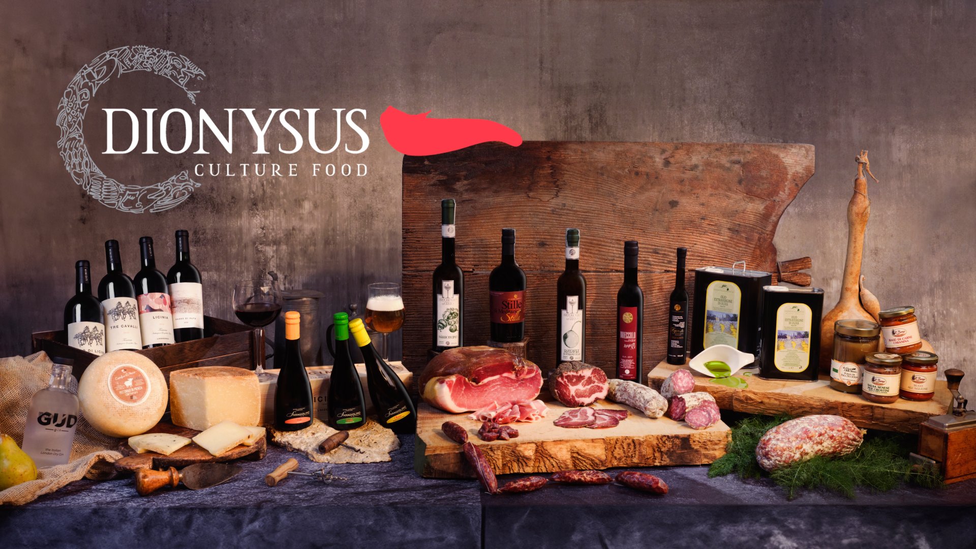 Combination of Tuscan Delicacies - Dionysus Culture Food Homepage Hero Image